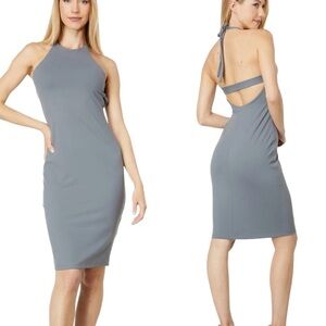 NWT Susana Monaco High Halter Top Bodycon Dress